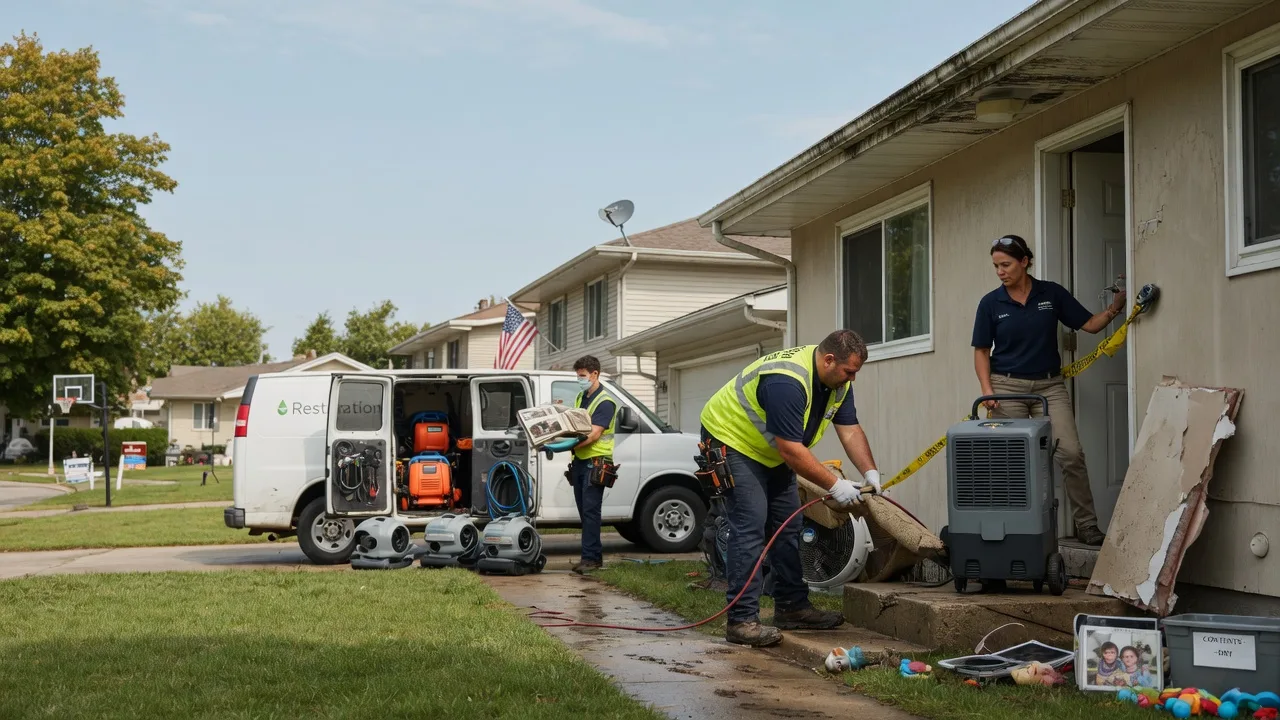Water Damage Restoration in Mchenry, IL near me